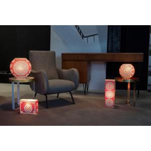 Sunset Handmade in mosaic glass h. 24 cm.