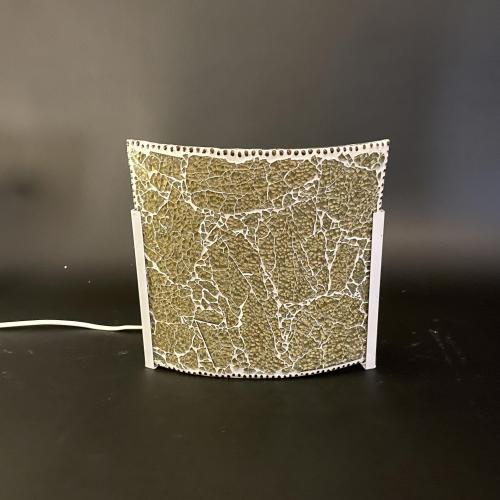 Glacial Gold Handmade in mosaic glass h. 24 cm.