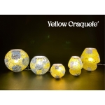 famiglia 26 - Yellow Craquelè