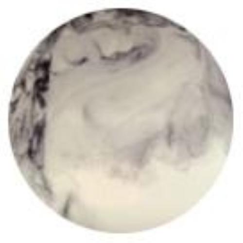 Lampada da tavolo in vetro dipinta Stardust h. 45 cm.