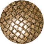 Lampada da tavolo in vetro mosaicata Gold Reflection h. 64 cm.