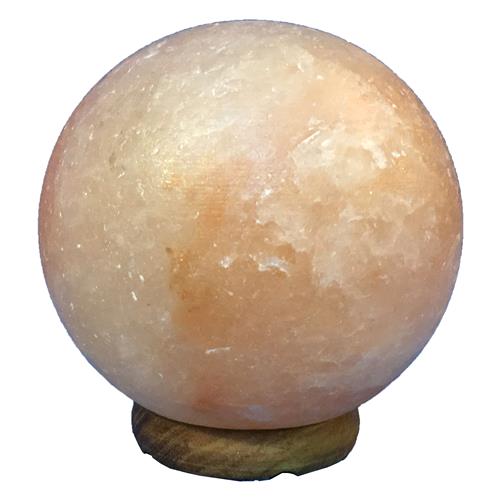Lampada di Sale rosa dell'Himalaya a sfera