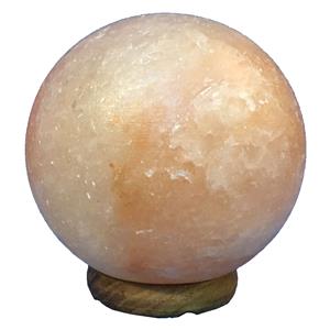 Lampada di Sale rosa dell'Himalaya a sfera