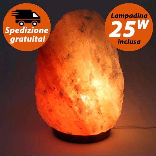 Himalayan Salt Lamp 6 - 8 Kg.