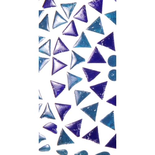 Blue Sauna Handmade Lamp in mosaic glass h. 25 cm.