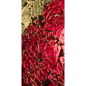 Lampada da tavolo in vetro mosaicata Vulcanic Eruption h. 23 cm.