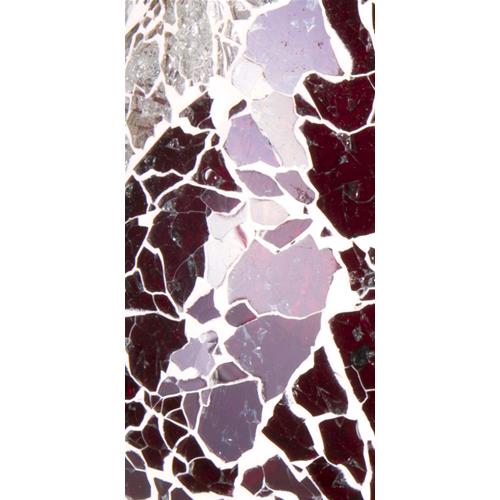 Lampada da tavolo in vetro mosaicata Vulcanic Eruption h. 23 cm.