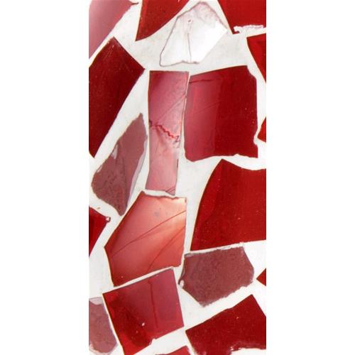 Boy & Girl Handmade Lamp in mosaic glass h. 25 cm.