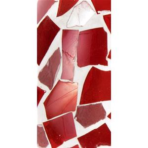 Boy & Girl Handmade Lamp in mosaic glass h. 25 cm.