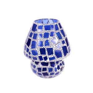 Lampada da tavolo in vetro mosaicata Colors of life h. 32 cm.