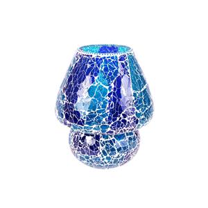 Blue Bay Handmade Lamp in mosaic glass h. 32 cm.