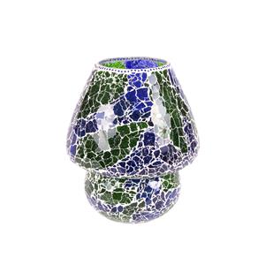 Green Bay Handmade Lamp in mosaic glass h. 32 cm.
