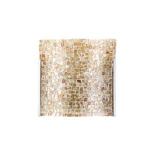 Applique in vetro mosaicata Artist's Yellow h. 24 cm.