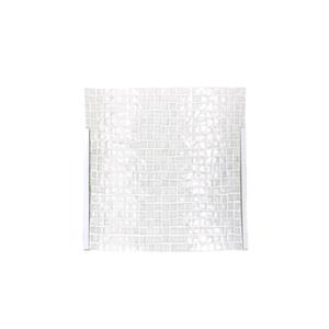 The White Bride Handmade in mosaic glass h. 24 cm.