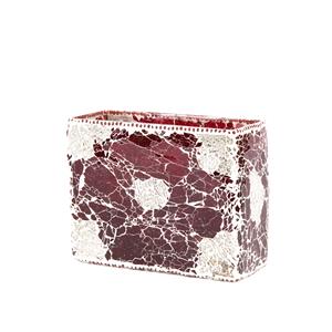 Lampada da tavolo in vetro mosaicata Vulcanic Eruption h. 21 cm.