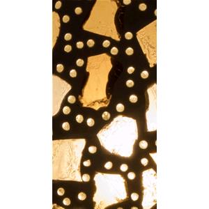 Lampada da tavolo in vetro mosaicata Colors of life h. 32 cm.