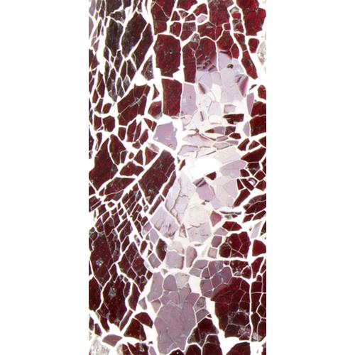 Vulcanic Eruption Handmade Lamp in mosaic glass h. 32 cm.