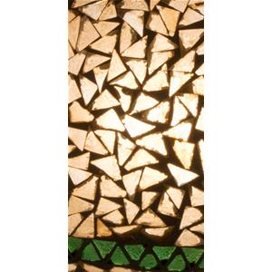 Handmade Lamp in mosaic glass h. 32 cm.