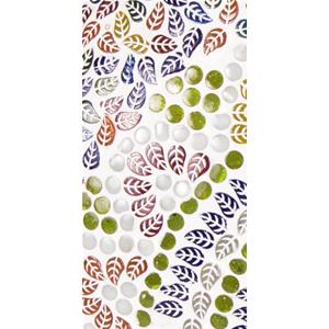 Colored Mandala Handmade Lamp in mosaic glass h. 32 cm.