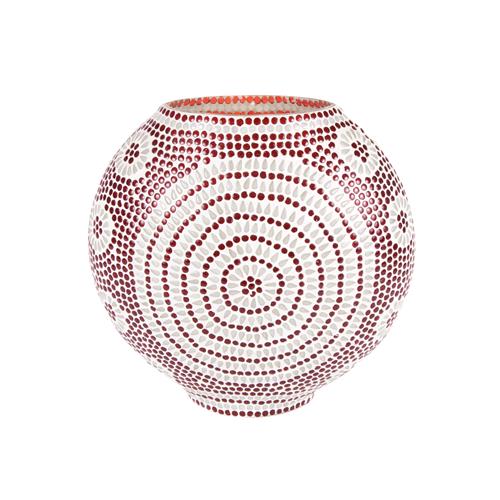 Lampada da tavolo in vetro mosaicata Sunset h. 32 cm.