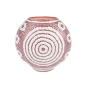 Lampada da tavolo in vetro mosaicata Sunset h. 32 cm.