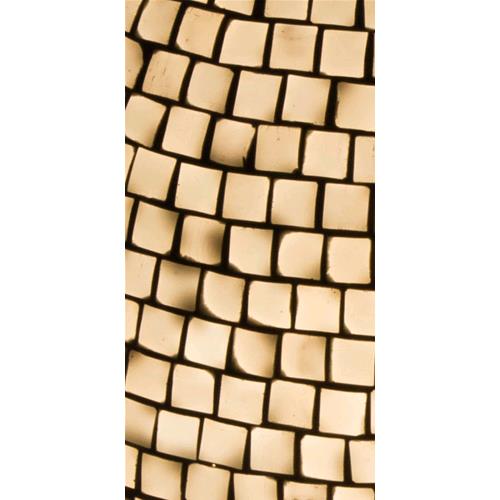 Lampada da tavolo in vetro mosaicata The White Bride h. 32 cm.