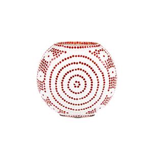 Sunset Handmade Lamp in mosaic glass h. 25 cm.