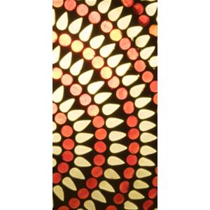 Sunset Handmade Lamp in mosaic glass h. 25 cm.