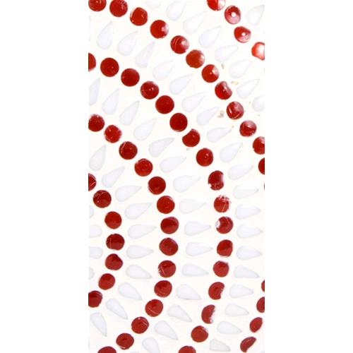 Sunset Handmade Lamp in mosaic glass h. 25 cm.