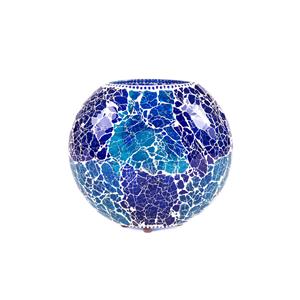 Blue Bay Handmade Lamp in mosaic glass h. 25 cm.