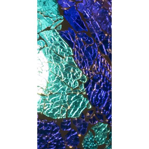 Blue Bay Handmade Lamp in mosaic glass h. 25 cm.