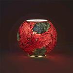 Lampada da tavolo in vetro mosaicata Vulcanic Eruption h. 17 cm.