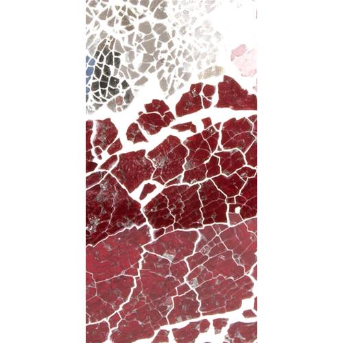 Vulcanic Eruption Handmade Lamp in mosaic glass h. 32 cm.