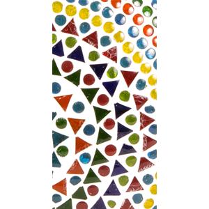 Wheel Mandala Handmade Lamp in mosaic glass h. 25 cm.