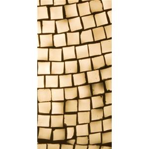 Lampada da tavolo in vetro mosaicata The White Bride h. 23 cm.