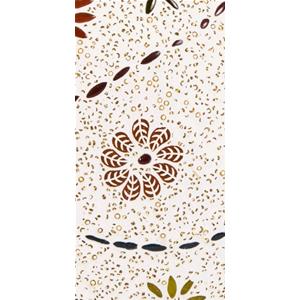 Lampada da tavolo in vetro mosaicata Floral Gray h. 23 cm.