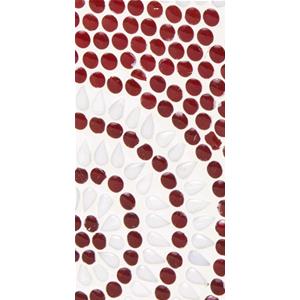 Sunset Handmade Lamp in mosaic glass h. 21 cm.