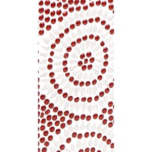 Lampada da tavolo in vetro mosaicata Sunset h. 45 cm.