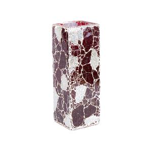 Lampada da tavolo in vetro mosaicata Vulcanic Eruption h. 45 cm.