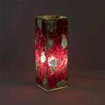 Lampada da tavolo in vetro mosaicata Vulcanic Eruption h. 45 cm.