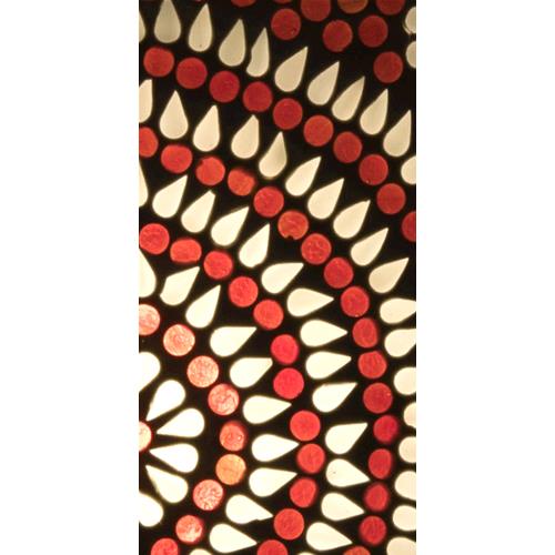 Sunset Handmade in mosaic glass h. 24 cm.