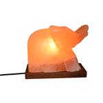 Lampada di Sale rosa dell'Himalaya Elefante